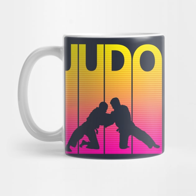 Vintage Retro Judo Gift by GWENT